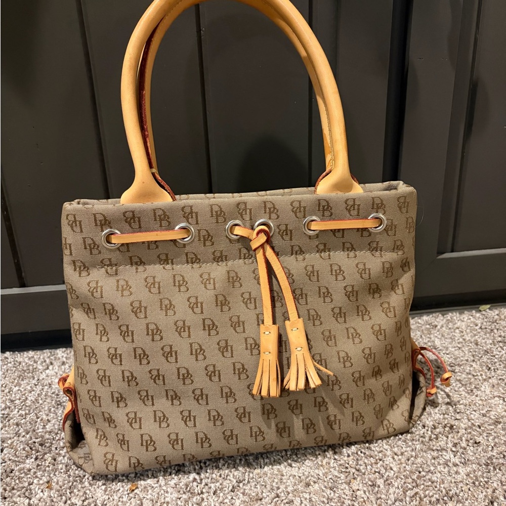 Dooney & Bourke Brown Monogram small Tote